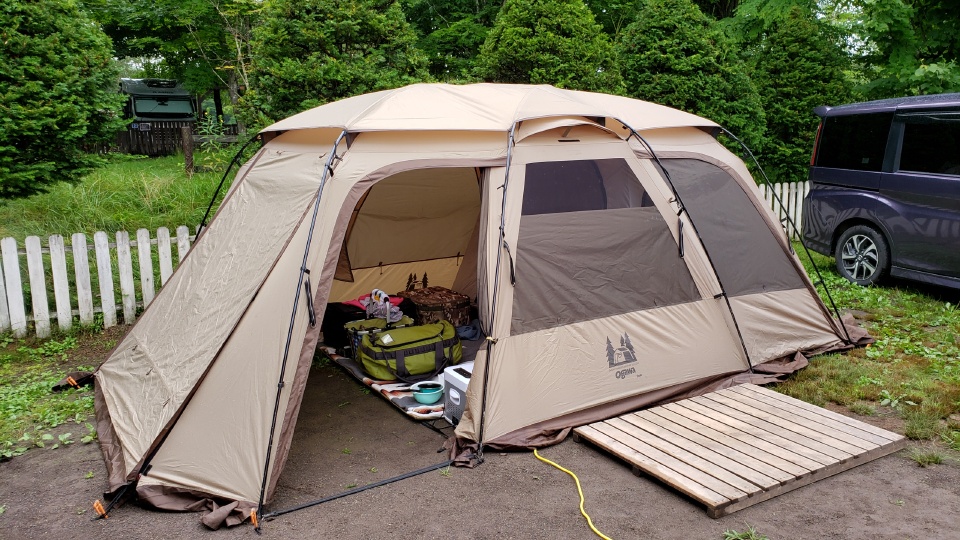 オガワ ogawa ファシル キャンプ テント 4人用 - テント/タープ